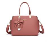 Elegant Shoulder Bag with Bowknot Decoration, Multiple Compartments, Fashion Handbag, Suitable for Work, Party, and Daily Use