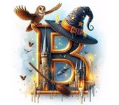 Harry-Potter Fantasy Castle And Owl Letters 5D Diamond Painting Art Magical Alphabet Witch House Cross Stitch Mosaic Home Decor