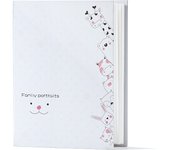6-inch Photo Albums 200Pcs Large Capacity Foldout Family Photo Album Children Growth Album Plastic Sealed Photo Album