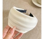 New Vintage Headband Wide Cross Hairband Plain Color Nonslip Headbands Women Hair Accessories