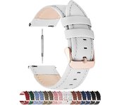 14mm 16mm 18mm 20mm Watchband 22mm Watch Band 24mm Leather Watch Strap Fits Amazfit Garmin Huawei Samsung Quick Release Armband