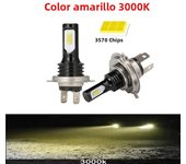 2Pcs H4 H7 LED 20000Lms Car Headlight H11 H8 H9 H10 H1 H3 Car Fog Light Bulbs 9005 9006 Auto Driving Running Lamps 55W 12V 24V