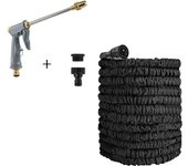 25FT-200FT Garden Hose Hose Set, High Pressure Car Wash Nozzle Hose, Garden irrigation Cleaning Tools