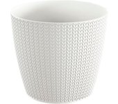 Prosperplast Maceta WHEATY 5,4L - Diseño Moderno - Alta Calidad