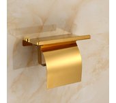 1 stainless steel roll paper holder, mobile tissue holder, hotel bathroom storage rack, bathroom hardware toilet paper holder, t