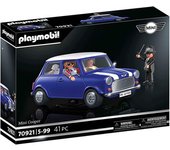 Mini Cooper Azul con 3 figuras - Playmobil 70921