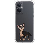 Funda Silicona Antigolpes para Oppo Reno 8 Lite 5G diseño Perros 05 Dibujos