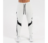 Sports pants man men trousers Fashion Trendy Brand Sports and Casual Pants Solid Color Micro Elastic Spliced Small Feet Pants