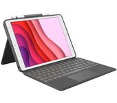 Logitech Combo Touch Funda para Ipad 10.2 con Teclado Retroiluminado Inalámbrico y Trackpad