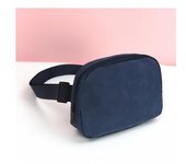 Riñonera de nailon impermeable para el pecho, para deportes al aire libre, running, teléfono móvil, bandolera versátil para hombres y mujeres