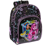 Mochila Infantil Adapt.Carro Monster High 28X34X10Cm (Safta 612498609)