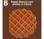 80 page sticky note book with fragrance - chocolate, strawberry flavors - fun cookies, waffles, cookie shapes