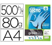 pack con 500 hojas de papel multifunción reciclado dina4 80g para impresora