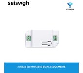 SIXWGH RF433 Wireless Switch On-Off 2 Key Push Button Switches Smart Home bedroom Remote controller Light Switch Switches