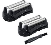 2Pcs 32B Shaver Head Replacement for Braun 32B Series 3 301S 310S 320S 330S 340S 360S 380S 3000S 3020S 3040S 3080S