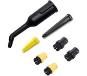 Steam Cleaner Slit Nozzle Brush Sprinkler Nozzle Head for KARCHER SC1/SC2/SC3/SC4/SC5 Steam Cleaner Round Brush Kits