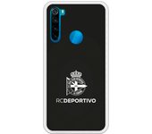 Funda original compatible con Xiaomi Redmi Note 8 - RC Deportivo Escudo Monocromo