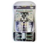 Shaver Brand New Design Men Razor Shaving Three Layer Shaver Reusable Razor Imported Blade Multi Tool Head Replace