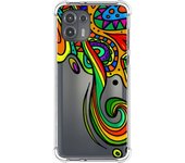 Funda Silicona Antigolpes para Motorola Edge 20 Lite diseño Colores Dibujos