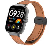 For Xiaomi Redmi Watch 4 Smartwatch Leather Strap Metal Interface Replacement Correa redmiwatch 4 Bracelet for xiaomi band 8 pro