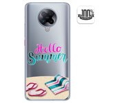 Tumundosmartphone Funda Gel Transparente para Xiaomi POCO F2 Pro diseño Summer Dibujos