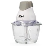 EDM Picadora clásica EDM 320W con recipiente de cristal Ø19x22 cm - 07669 Picadora clásica Cocina / Accesorios Utensilios Varios Cocina