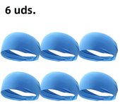 1-10pcs Ultra-Thin Sports Headband Breathable Sweatband Elastic Hair Band Sweat Absorbent Soft Headband for Outdoor Sport Yoga