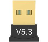 Adaptadores Bluetooth 5.3 USB para computadoras personales y portátiles, mini receptor / transmisor plug - and - play, receptores Bluetooth inalámbricos para escritorios, computadoras portátiles, altavoces, ratones, teclados, auriculares