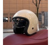 2024 NEW motorcycle helmet for men and women 3C certification 3/4 helmet retro half helmet motorcycle commuting for all seasons