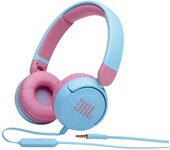 JBL JBL JR310PK Auriculares Diadema niño/a con Micrófono integrado, Plegable, Cable conector 3,5 mm., de 20-20Hz 32 Ohms, color Azul y Rosa