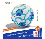 High-Quality Football No. 5 Standard Student Adult Youth Training Competition Special Non-Slip Wear-Resistant Seamless Fit Waterproof