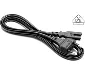 FGNS Cable de alimentación portátil enchufe a Figure 8, 1.8 Metros Power Cord con Euro Conector para TV, PC Monitor, Impresora, PS4, PS5, Xbox, PC Monitor, DVD, impresora , Radio portátil, Play Station, etc