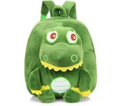 Mochila de dinosaurio para niños, mochila para niños en edad escolar, mochila con diseño de animales en 3D, mochilas para niños y niñas, color verde