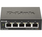D-Link DGS-1100-05V2 switch Gestionado Gigabit Ethernet (10/100/1000) Negro