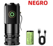 2000LM Super Bright Mini Flashlight Powerful Highlight Flashlight  3*P35 18650 Battery USB-C Rechargeable With Magnet ClipTorch