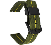 Nylon Canvas Strap 18/20/22/24mm Sport Quick Release Smart Watch Band Bracelet for Huawei GT 4 3 2 Samsung Galaxy Watch 6 5 4 S3