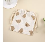 Cadena pañal bolsa lindo dibujos animados impresión bebé desechable bolsa de almacenamiento bolso bebé niños niñas carro colgante bolsa nuevo