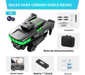 S160 Mini Drone with 4K Dual Camera Professional Video Drone Quadcopter 360 Intelligent Obstacle Avoidance for Kids Gift Drone