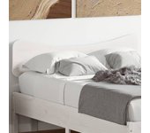 Cabecero de cama madera maciza de pino blanco 135 cm