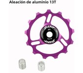 HASSNS Mtb Pulleys Bicycle Derailleur Metal Ceramics Bearing Road Mountain Bike Rear Derailleur Pulley Wheel 11T 13T Cycling