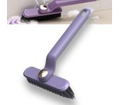 Cepillo de limpieza de hendiduras giratorio multifunción para baño, cepillos de limpieza de huecos de cerdas duras para uso doméstico, herramienta de limpieza de hendiduras giratoria de cocina