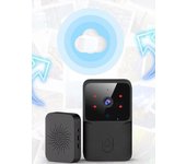 Doorbell video low power WIFI link, rechargeable model doorbell night vision HD intelligent security 1 drag 1 home intercom