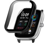 PC Case+Glass for Huami Amazfit GTS 4 GTS 4 Mini Smart Watch Bumper Protective Cover for Huami Amazfit Bip 5 3 Pro Accessories