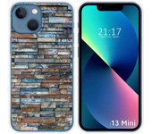 Funda Silicona compatible con iPhone 13 Mini (5.4) diseño Ladrillo 05 Dibujos