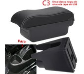 For Citroen C1 Armrest Box For Peugeot 107 Toyota Aygo BJ Armrest Car Accessories Store box Interior detail Simple installation