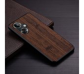 Case for OnePlus Nord CE CE2 CE3 Lite 5G funda bamboo wood pattern Leather cover Luxury coque for OnePlus Nord CE3 Lite case