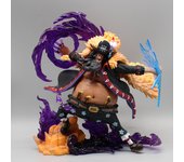 Blackbeard Marshall Figures Manga One Piece Anime Figure 21cm Black Beard GK Statue Model Collection Room Ornament Children Gift