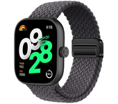 Braided Solo Loop For Redmi Watch 4 Magnetic Buckle Strap Watchband  For Xiaomi mi Band 8 Pro Adjustable Bracelet Wristband Band