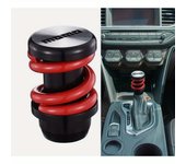 Universal Car Manual and Automatic Car Gear Stick Shifter Knob Black &Red