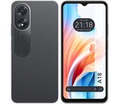 Funda Silicona Gel TPU Transparente para Oppo A18